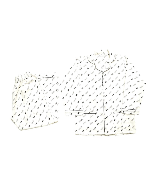 Mini cross Hatch PJ Set - Raat Rang - Raat Rang