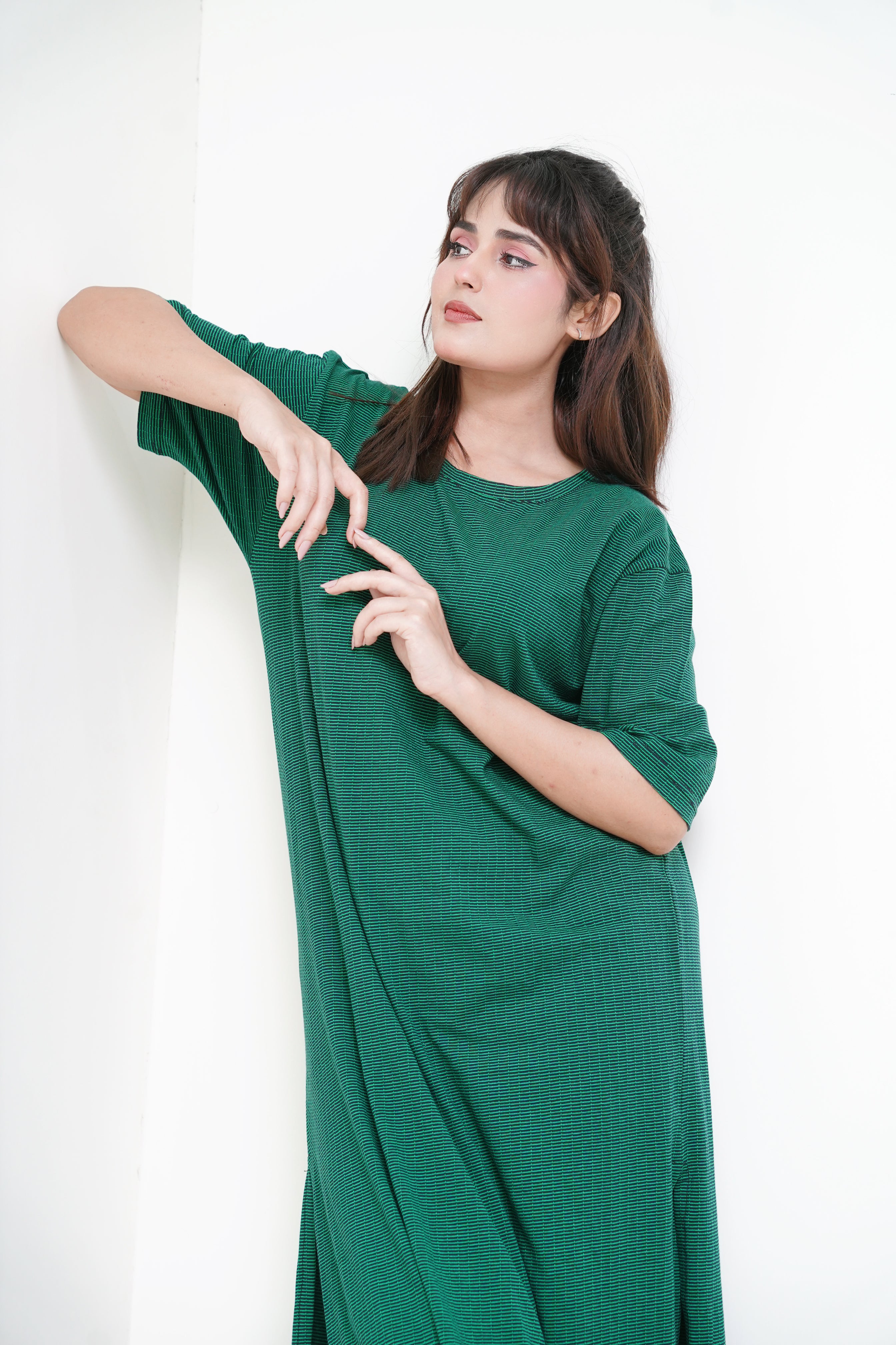 Brown Rib PJ Set - Raat Rang