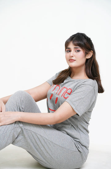 Fine Rib PJ Set - Raat Rang