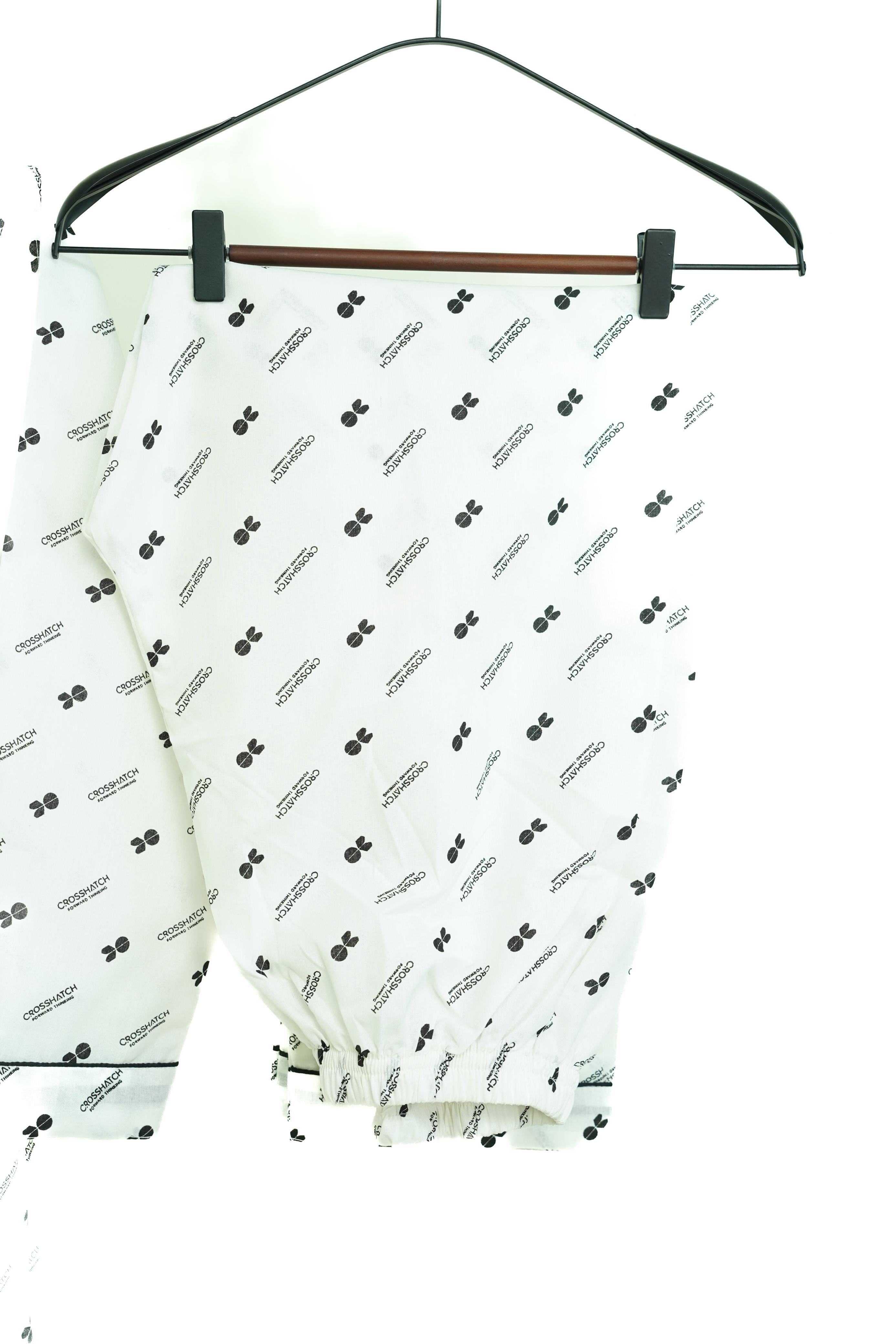 Mini cross Hatch PJ Set - Raat Rang