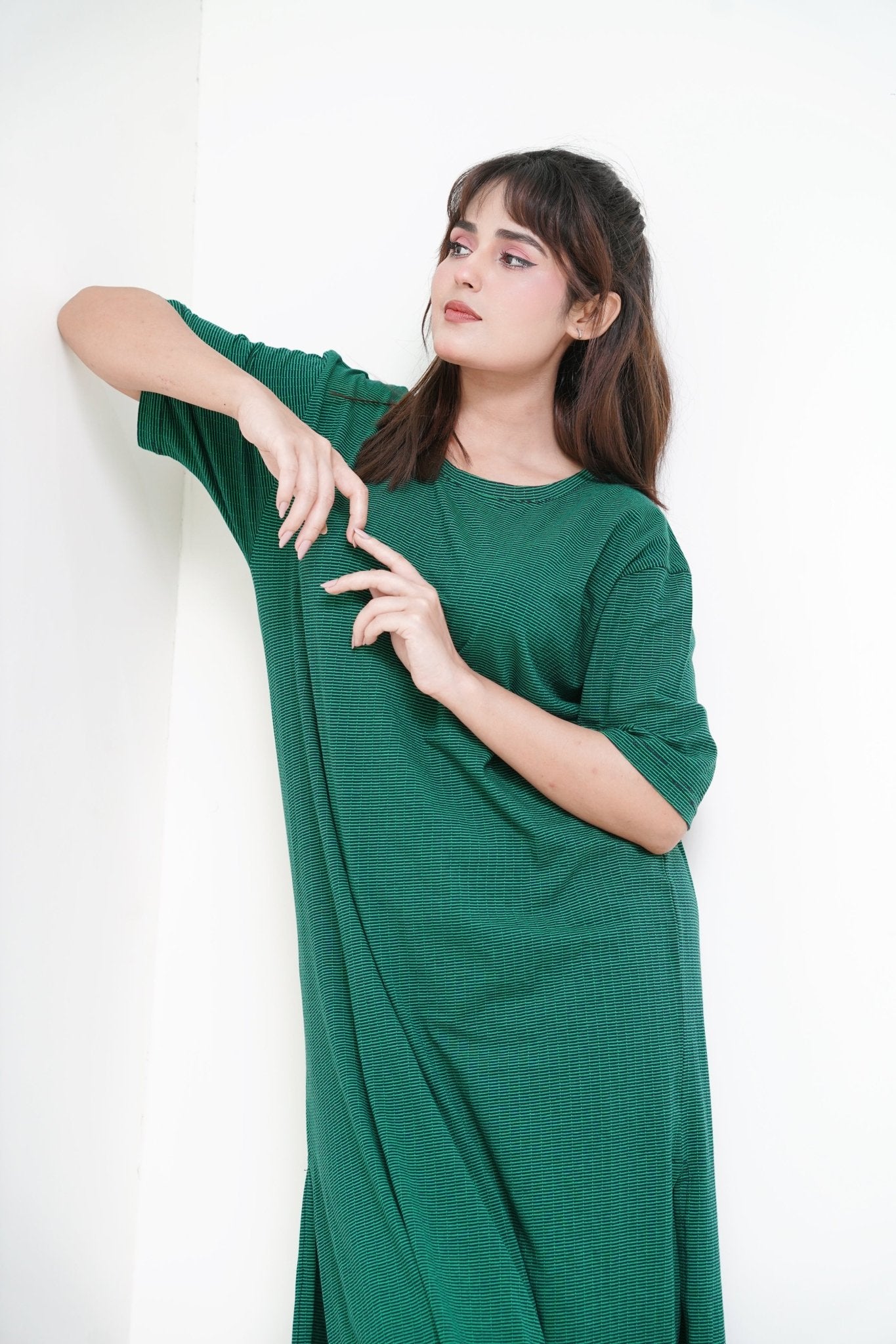 Brown Rib PJ Set - Raat Rang - Raat Rang