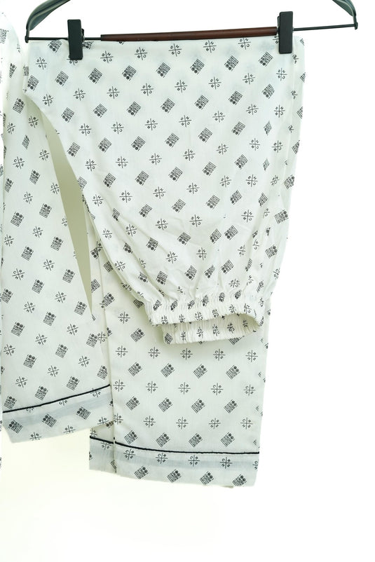 Cross Hatch PJ Set - Raat Rang - Raat Rang